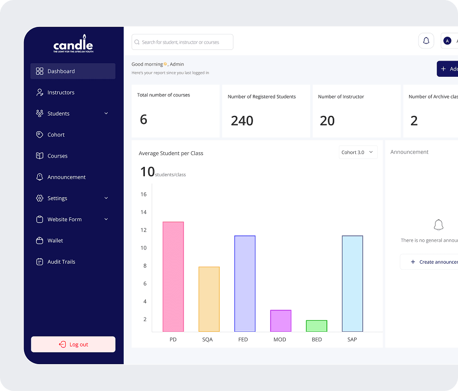 Robust Course Management